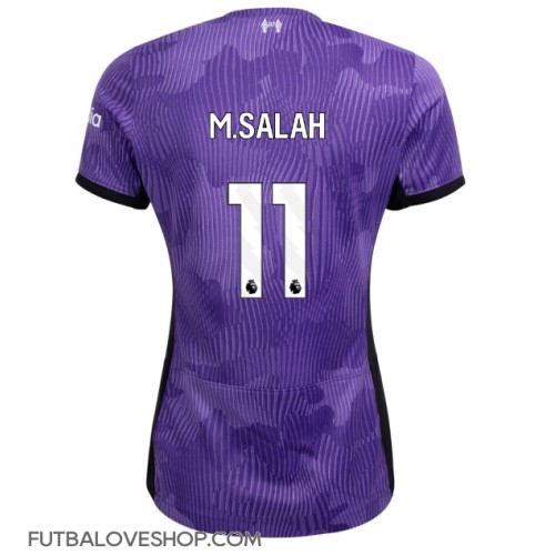 Dres Liverpool Mohamed Salah #11 Tretina pre Ženy 2023-24 Krátky Rukáv